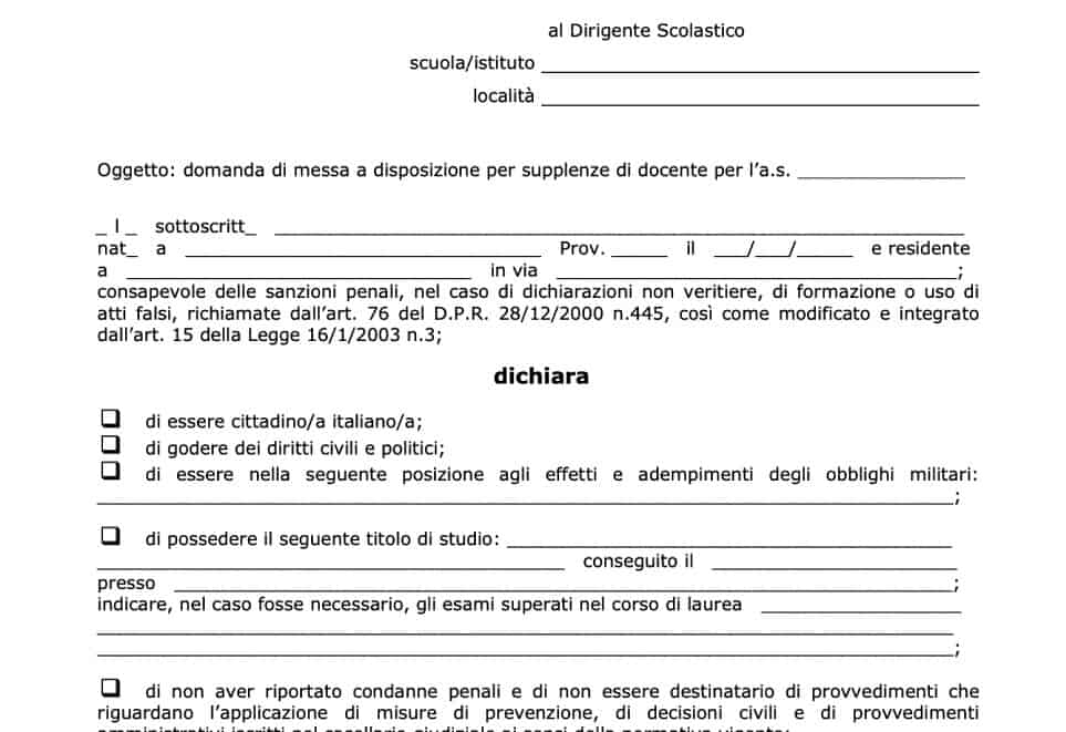 Modello MAD