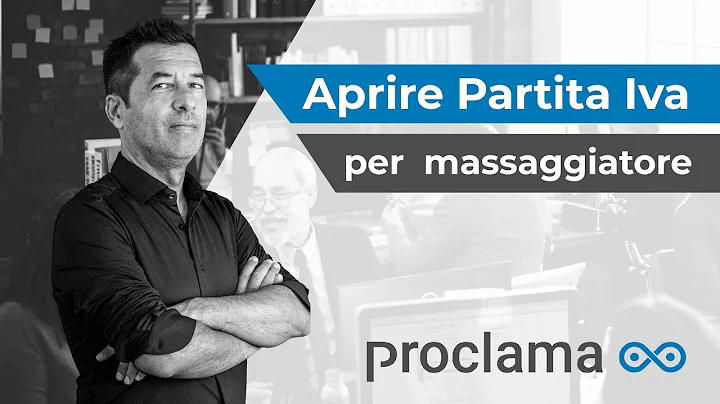 [Video] Aprire partita IVA da Massaggiatore