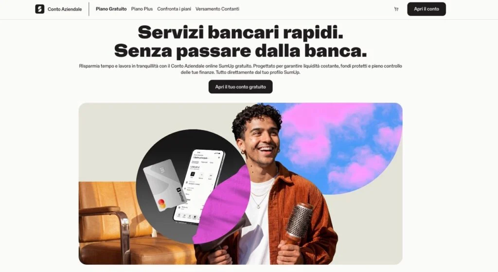 Come funziona il conto SumUp