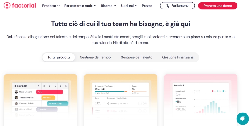 factorial servizi factorial servizi