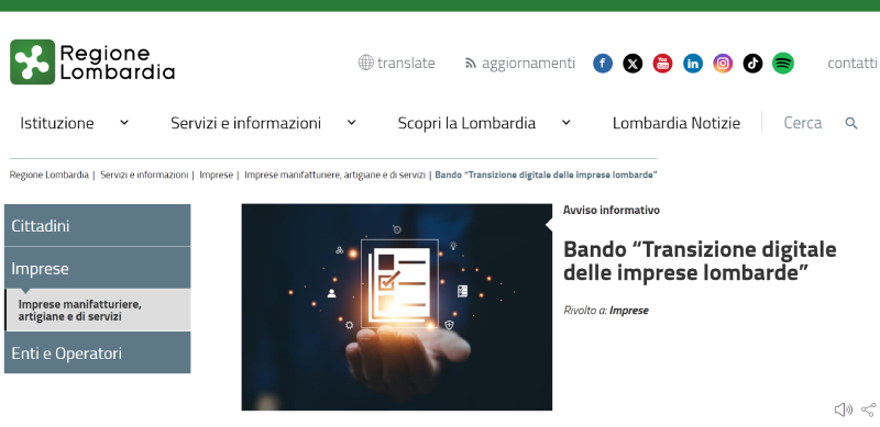 bando imprese lombardia bando imprese lombardia