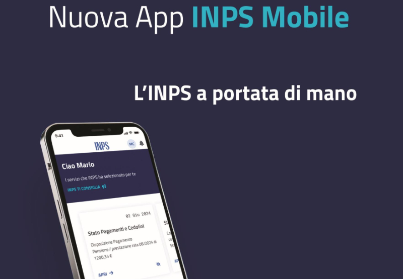 nuova app inps funzioni